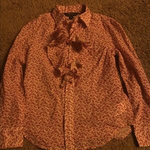 Polo Ralph Lauren Girls Floral Button up shirt